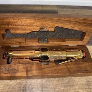 Mac Tools 24K Gold Plated 3/8" Air Ratchet John Force 1997 #1493 Ltd Ed. ✅ Desc